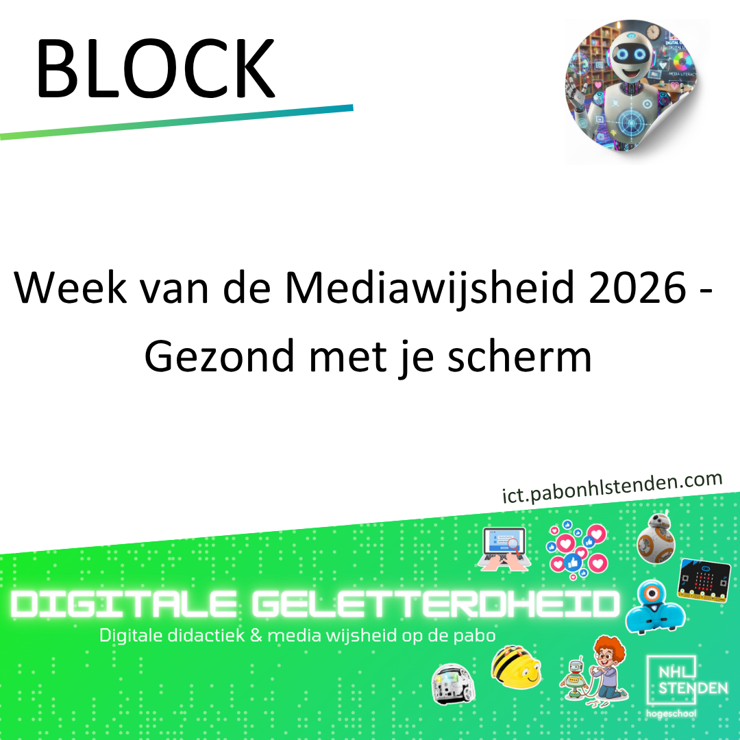 Week van de mediawijsheid 2026 - Gezond met je scherm